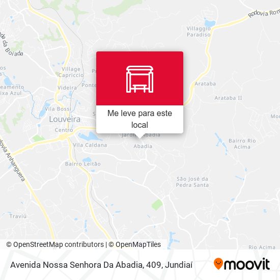 Avenida Nossa Senhora Da Abadia, 409 mapa