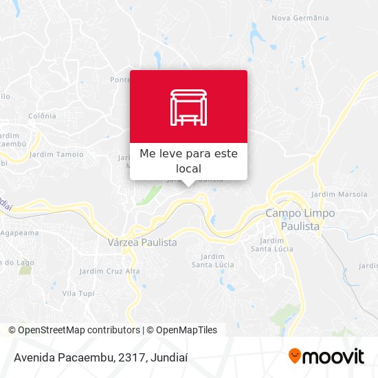 Avenida Pacaembu, 2317 mapa