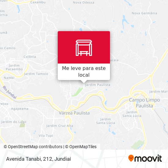 Avenida Tanabi, 212 mapa