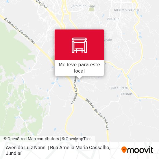 Avenida Luiz Nanni | Rua Amélia Maria Cassalho mapa