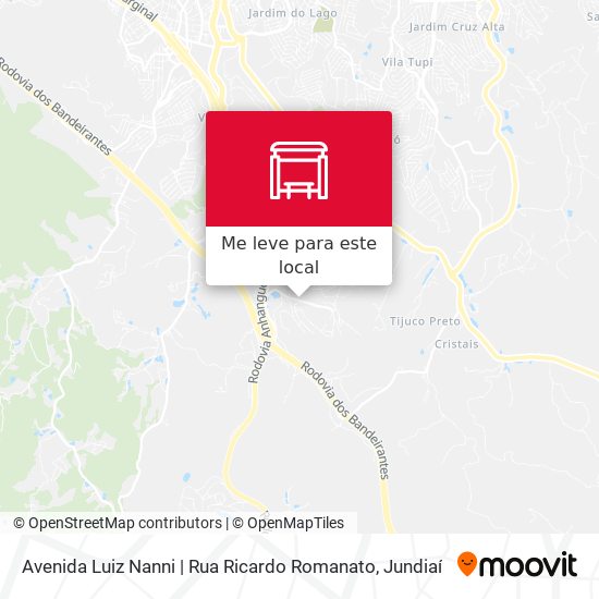 Avenida Luiz Nanni | Rua Ricardo Romanato mapa