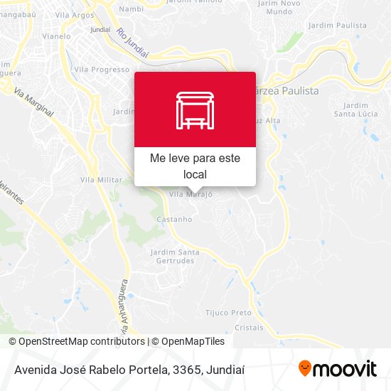 Avenida José Rabelo Portela, 3365 mapa