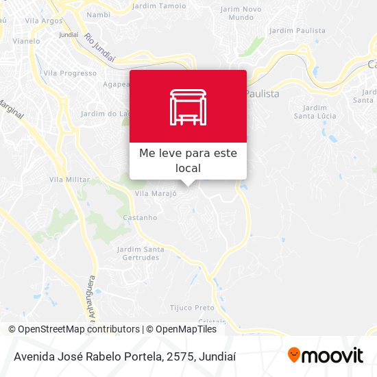 Avenida José Rabelo Portela, 2575 mapa