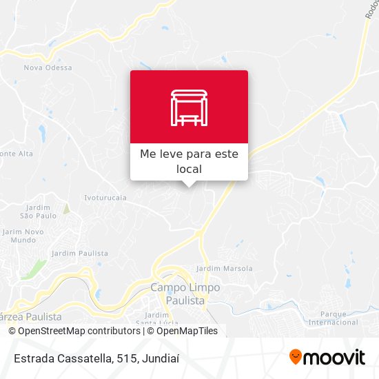 Estrada Cassatella, 515 mapa