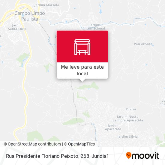 Rua Presidente Floriano Peixoto, 268 mapa