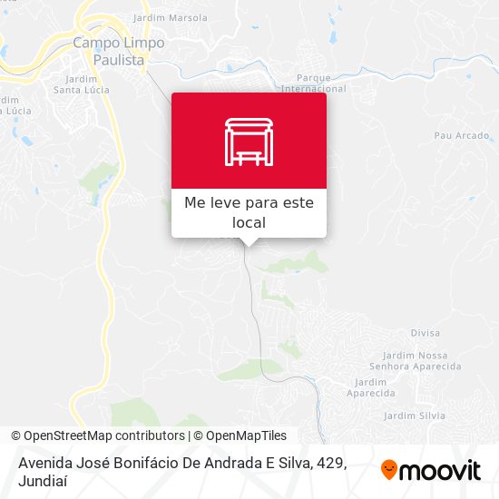 Avenida José Bonifácio De Andrada E Silva, 429 mapa