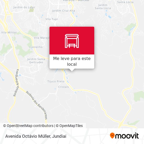 Avenida Octávio Müller mapa