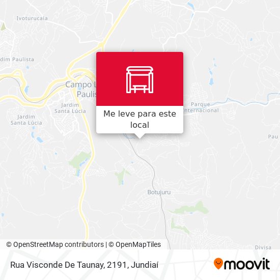 Rua Visconde De Taunay, 2191 mapa