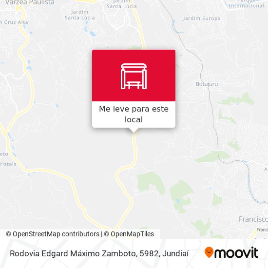 Rodovia Edgard Máximo Zamboto, 5982 mapa