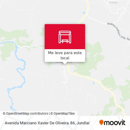 Avenida Marciano Xavier De Oliveira, 86 mapa
