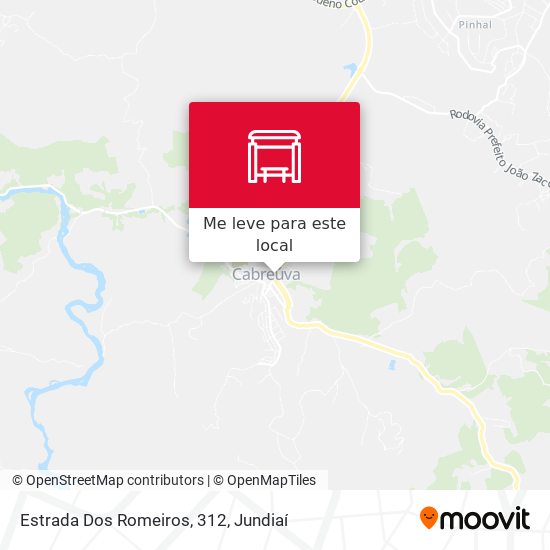 Estrada Dos Romeiros, 312 mapa
