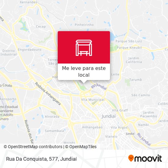 Rua Da Conquista, 577 mapa
