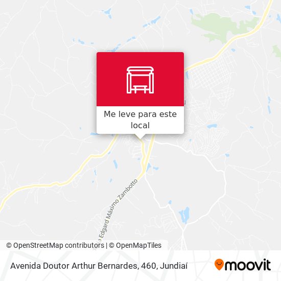 Avenida Doutor Arthur Bernardes, 460 mapa