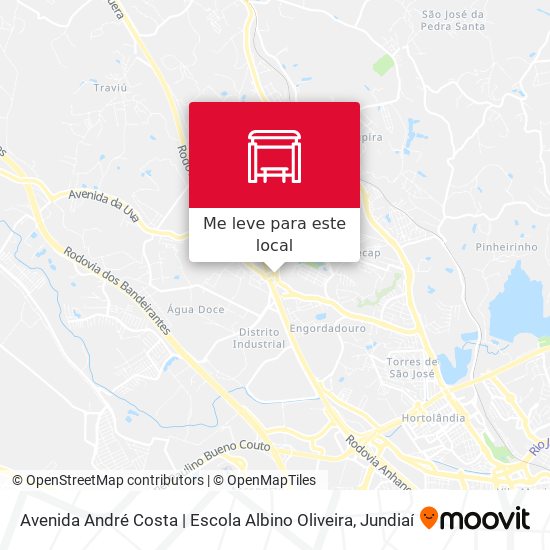 Avenida André Costa | Escola Albino Oliveira mapa