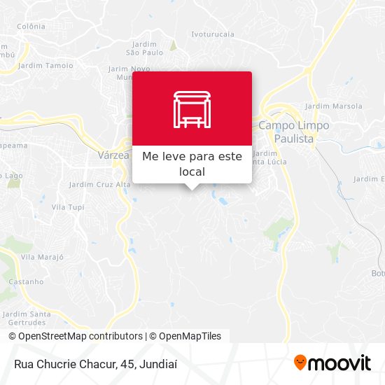 Rua Chucrie Chacur, 45 mapa