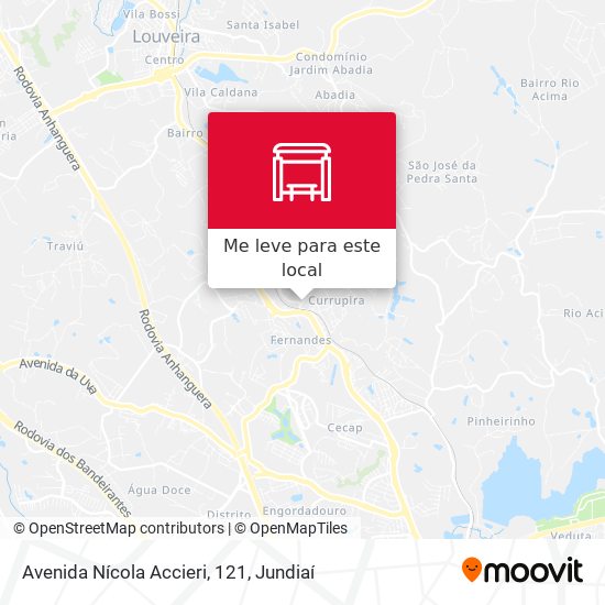 Avenida Nícola Accieri, 121 mapa