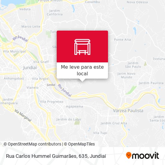 Rua Carlos Hummel Guimarães, 635 mapa