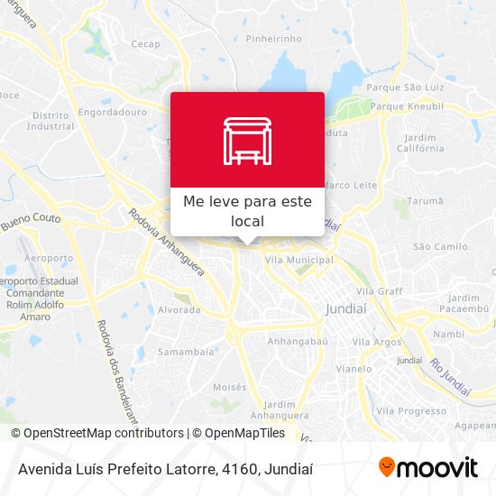 Avenida Luís Prefeito Latorre, 4160 mapa