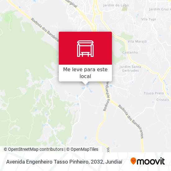 Avenida Engenheiro Tasso Pinheiro, 2032 mapa