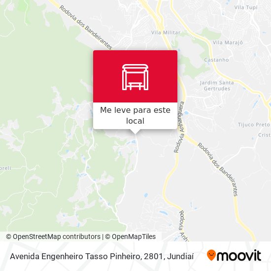 Avenida Engenheiro Tasso Pinheiro, 2801 mapa
