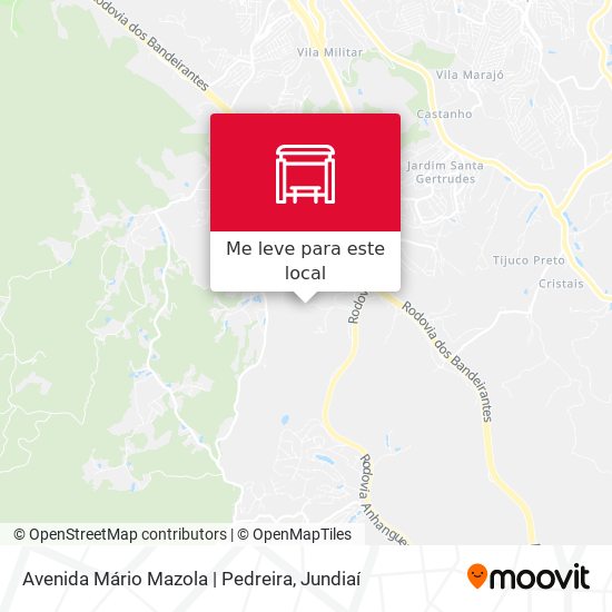 Avenida Mário Mazola | Pedreira mapa