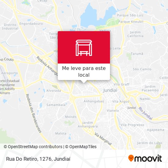 Rua Do Retiro, 1276 mapa
