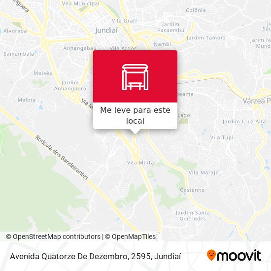 Avenida Quatorze De Dezembro, 2595 mapa