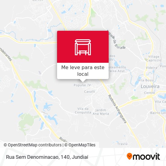 Rua Sem Denominacao, 140 mapa