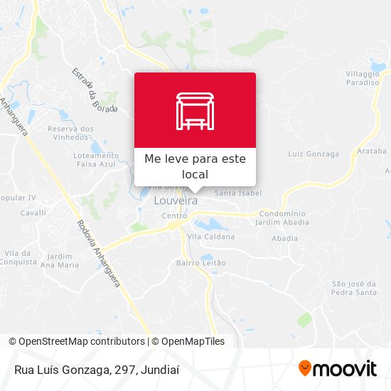 Rua Luís Gonzaga, 297 mapa