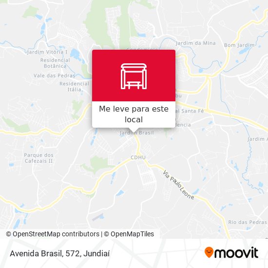 Avenida Brasil, 572 mapa