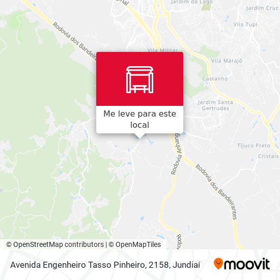 Avenida Engenheiro Tasso Pinheiro, 2158 mapa
