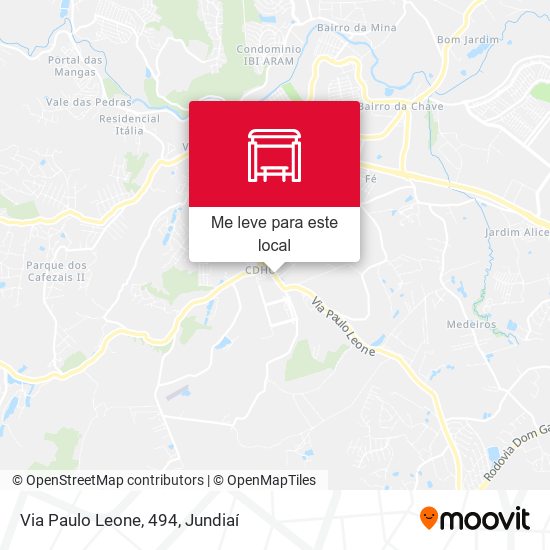 Via Paulo Leone, 494 mapa