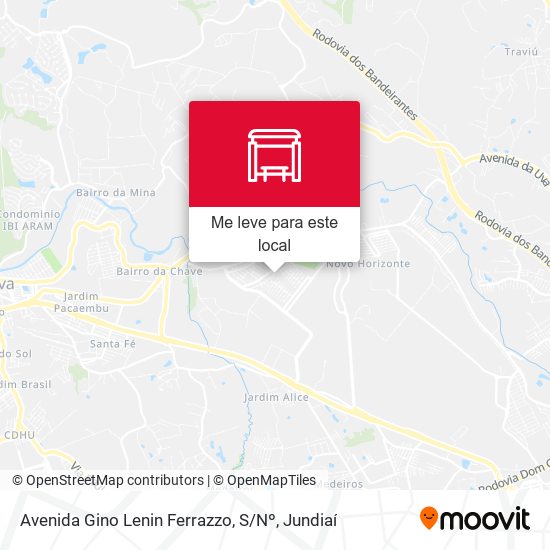 Avenida Gino Lenin Ferrazzo, S / Nº mapa