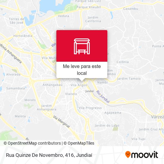 Rua Quinze De Novembro, 416 mapa