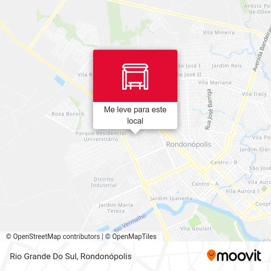 Rio Grande Do Sul mapa