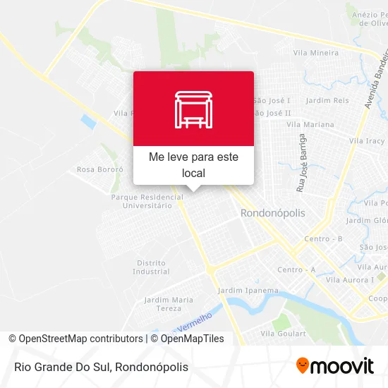 Rio Grande Do Sul mapa