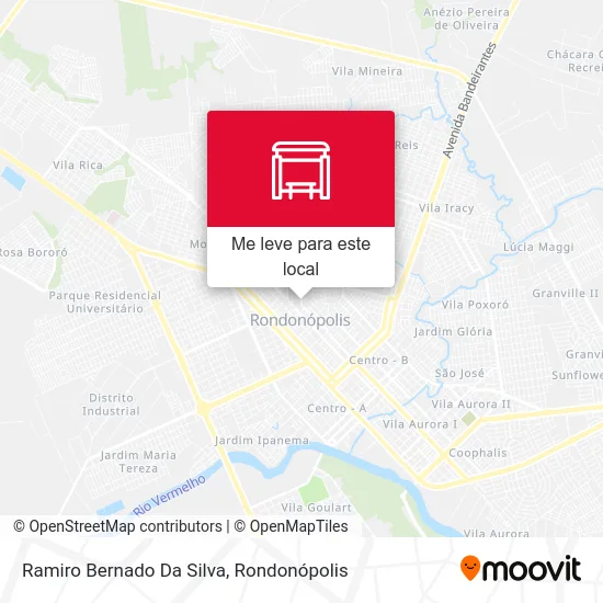Ramiro Bernado Da Silva mapa