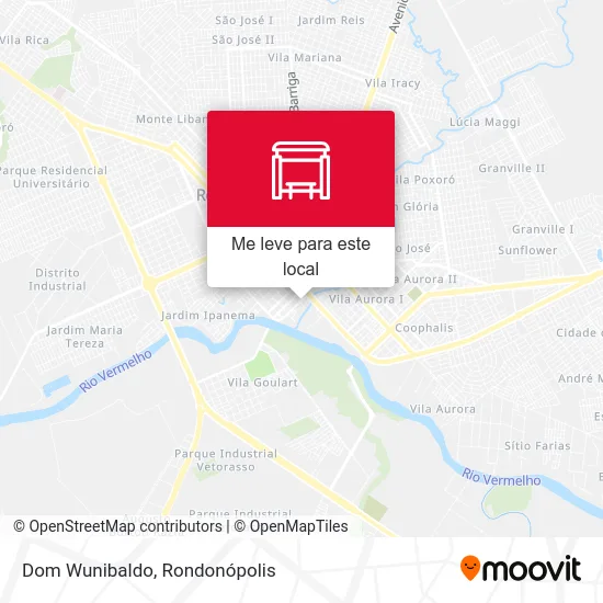Dom Wunibaldo mapa