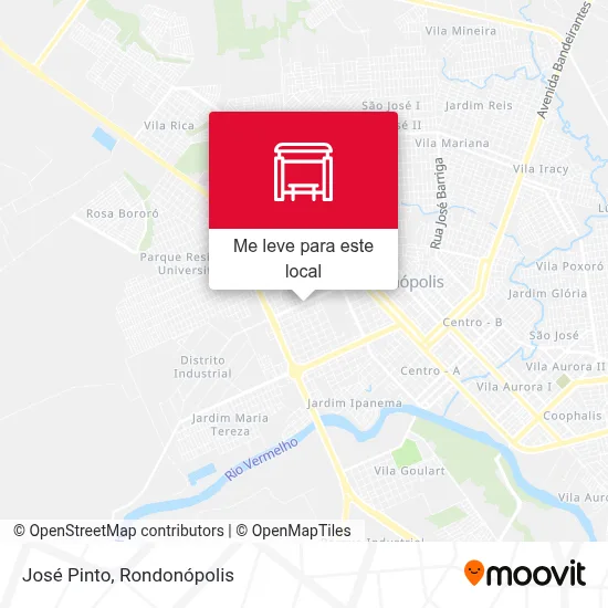 José Pinto mapa