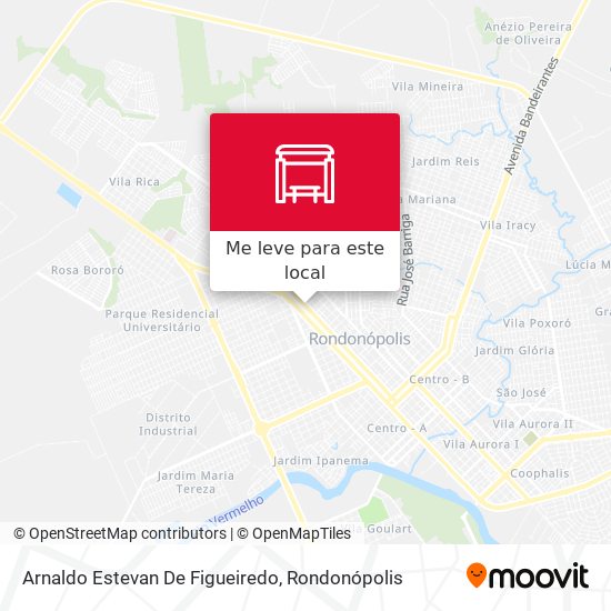 Arnaldo Estevan De Figueiredo mapa