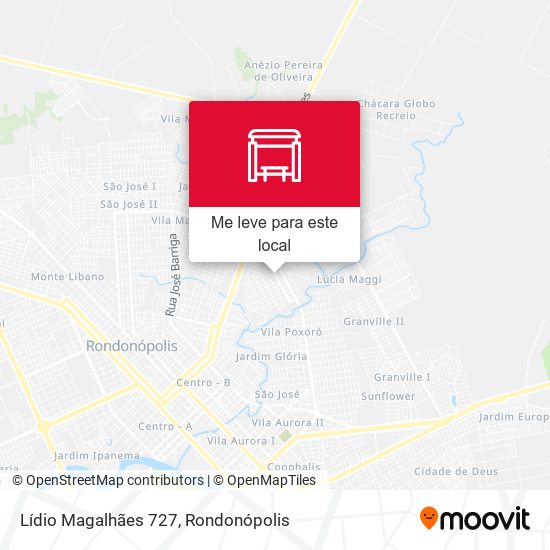 Lídio Magalhães 727 mapa