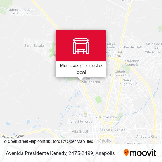 Avenida Presidente Kenedy, 2475-2499 mapa