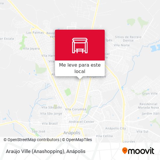 Araújo Ville (Anashopping) mapa