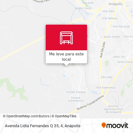 Avenida Lidia Fernandes Q 35, 4 mapa