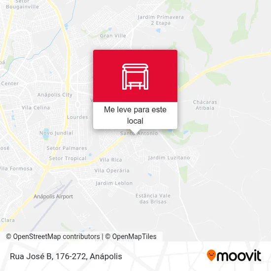 Rua José B, 176-272 mapa