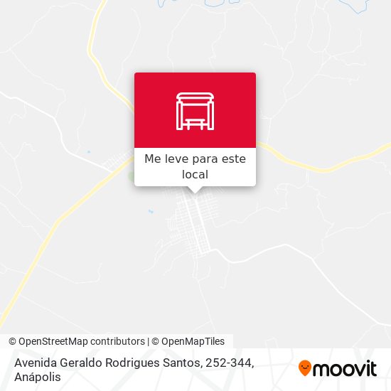 Avenida Geraldo Rodrigues Santos, 252-344 mapa