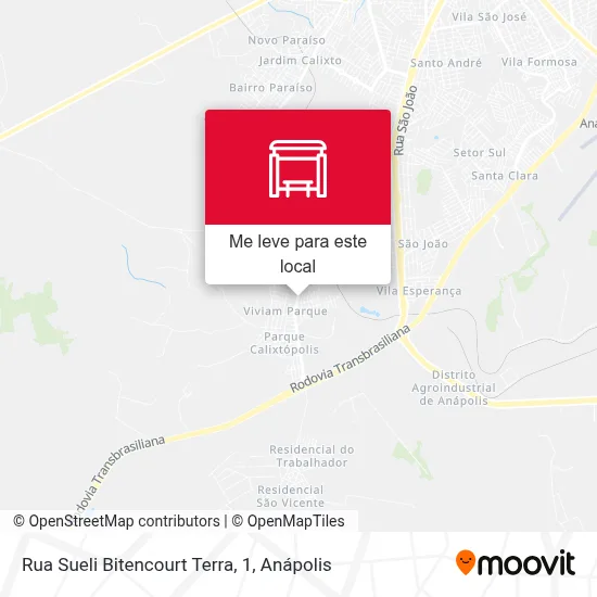 Rua Sueli Bitencourt Terra, 1 mapa