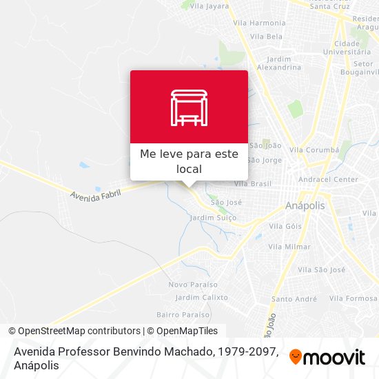 Avenida Professor Benvindo Machado, 1979-2097 mapa