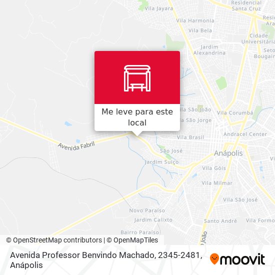 Avenida Professor Benvindo Machado, 2345-2481 mapa