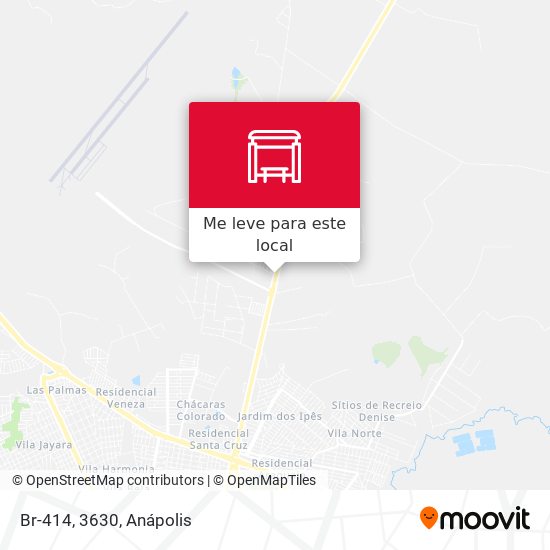 Br-414, 3630 mapa